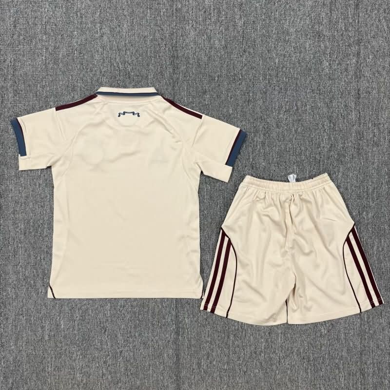 Kids Ajax 25/26 Third Soccer Jersey And Shorts