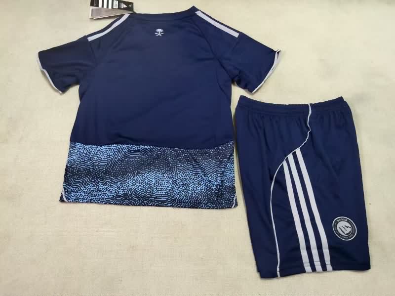 Kids Al Nassr FC 25/26 Away Soccer Jersey And Shorts