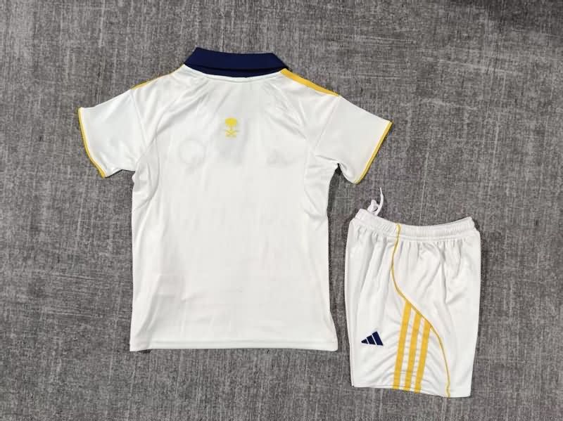 Kids Al Nassr FC 25/26 Third Soccer Jersey And Shorts