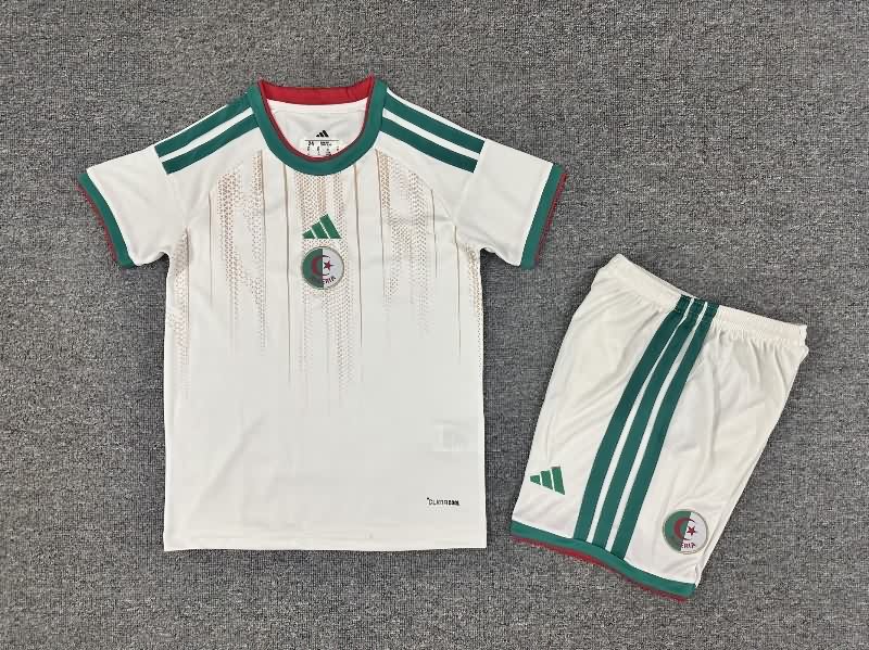 Kids Algeria 2026 Home Soccer Jersey And Shorts Kids Algeria 2026 Home Soccer Jersey And Shorts