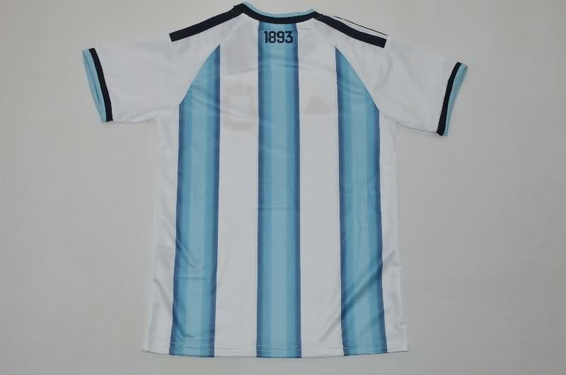 Kids Argentina 2026 World Cup Home Soccer Jersey And Shorts