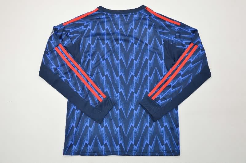 Kids Arsenal 25/26 Away Long Sleeve Soccer Jersey And Shorts