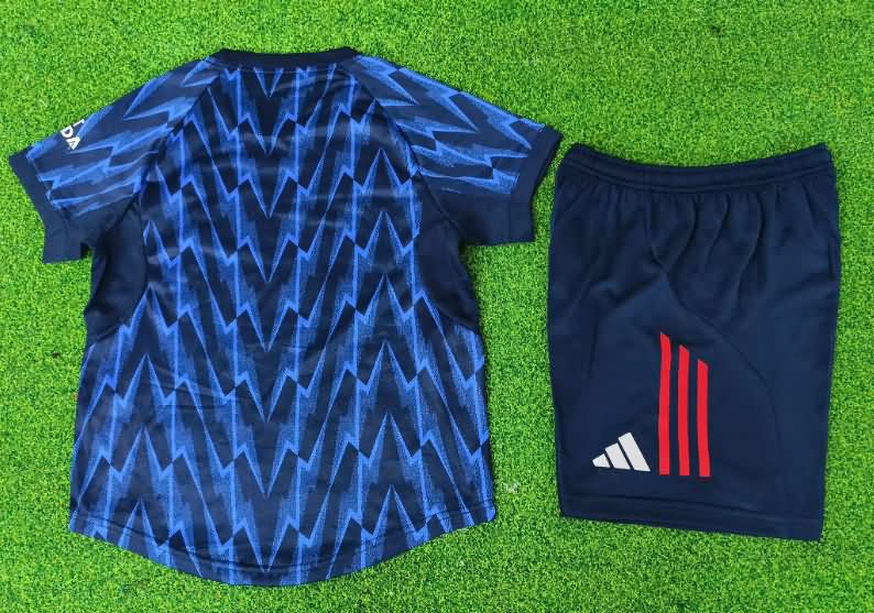 Kids Arsenal 25/26 Away Soccer Jersey And Shorts (Player)