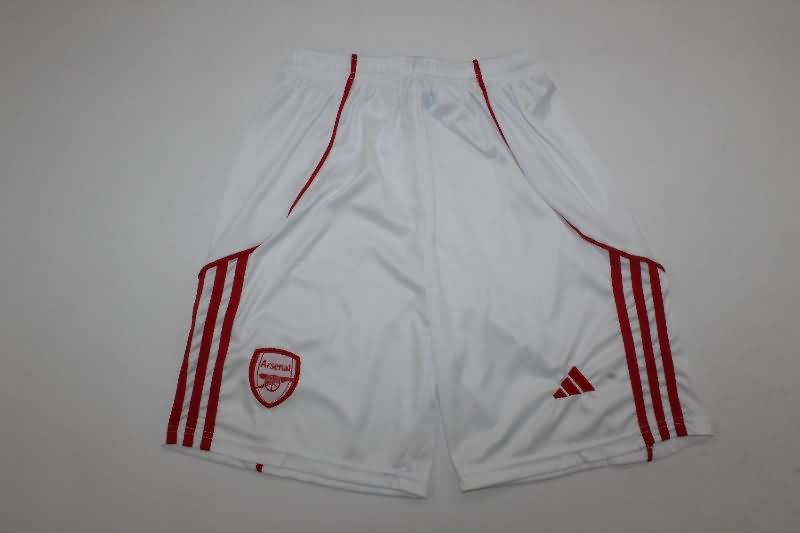 Kids Arsenal 25/26 Home Soccer Jersey And Shorts