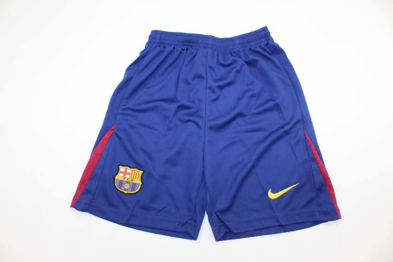 Kids Barcelona Soccer Jersey Home Replica 25/26