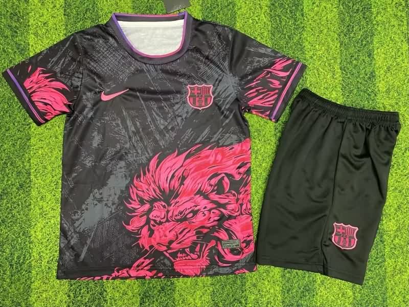 Kids Barcelona 25/26 Special Soccer Jersey And Shorts 08 Kids Barcelona 25/26 Special Soccer Jersey And Shorts 08
