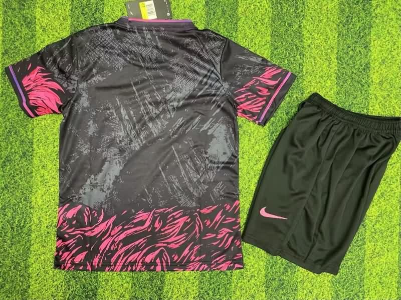 Kids Barcelona 25/26 Special Soccer Jersey And Shorts 08