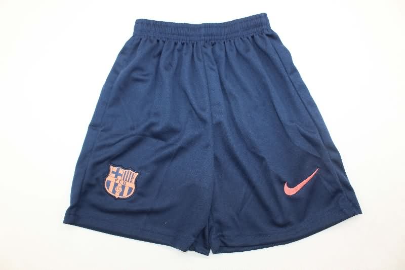 Kids Barcelona 25/26 Third Soccer Jersey And Shorts