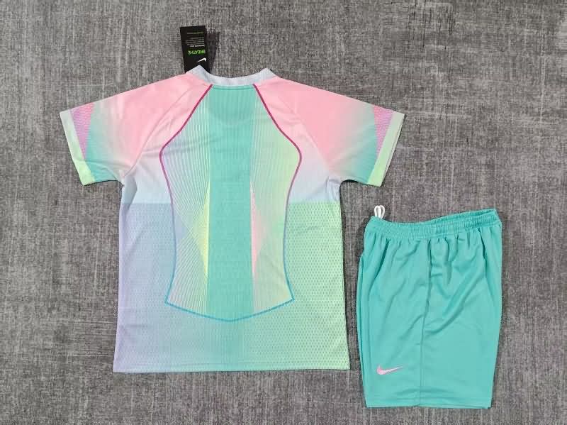 Kids Barcelona 25/26 Training Soccer Jersey And Shorts