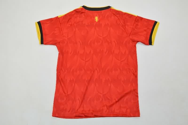 Kids Belgium 2026 World Cup Home Soccer Jersey And Shorts