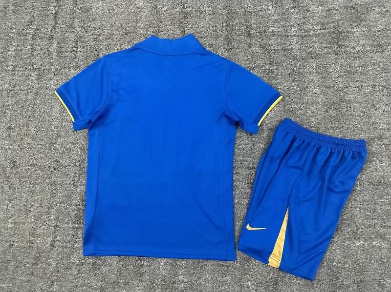 Kids BirminghamCity 25/26 Home Soccer Jersey And Shorts
