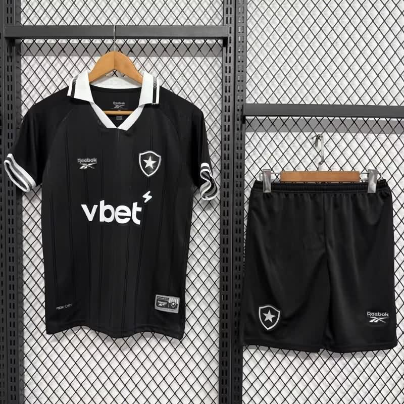 Kids Botafogo 2025 Away Soccer Jersey And Shorts