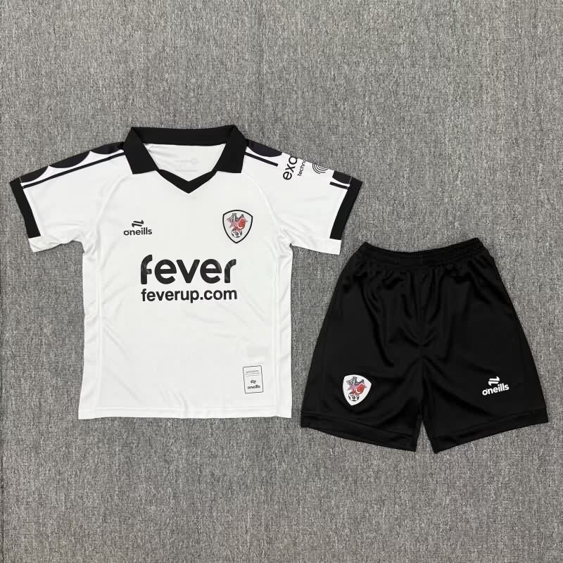 Kids Bristol City 25/26 Away Soccer Jersey And Shorts