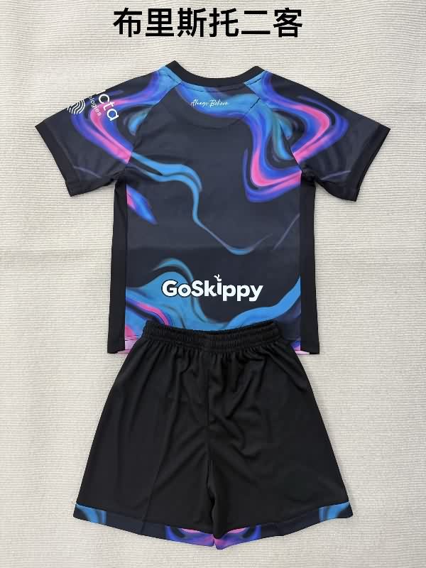 Kids Bristol City 25/26 Third Soccer Jersey And Shorts