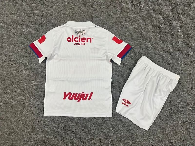 Kids CD Olimpia 25/26 Home Soccer Jersey And Shorts