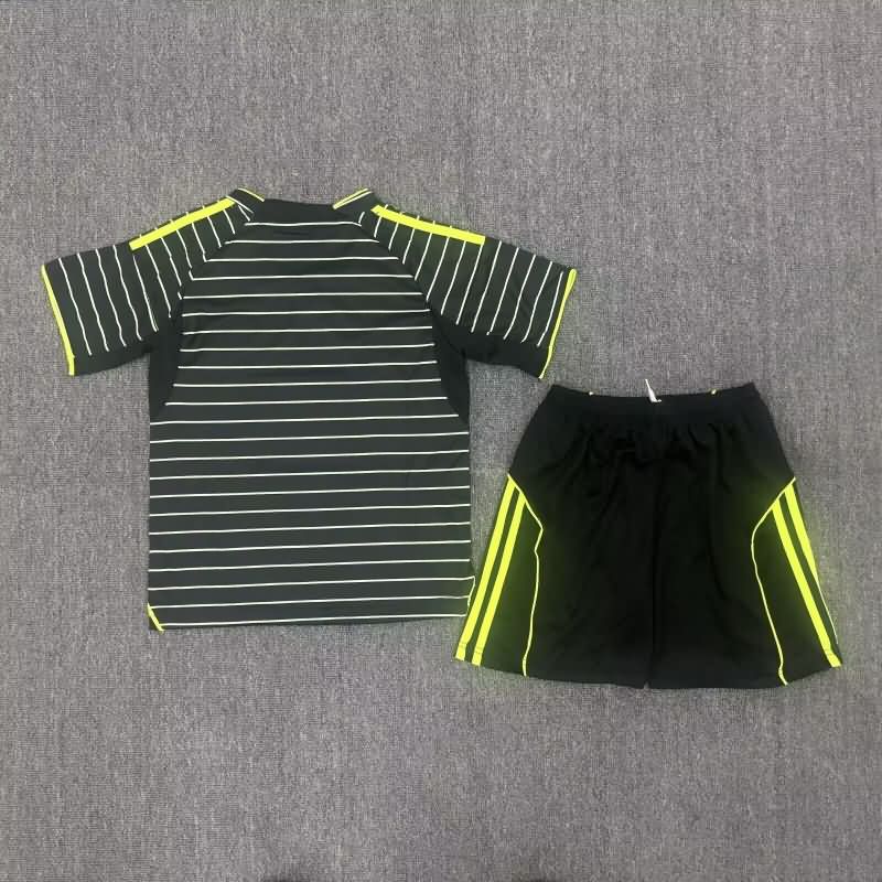 Kids Celtic 25/26 Away Soccer Jersey And Shorts