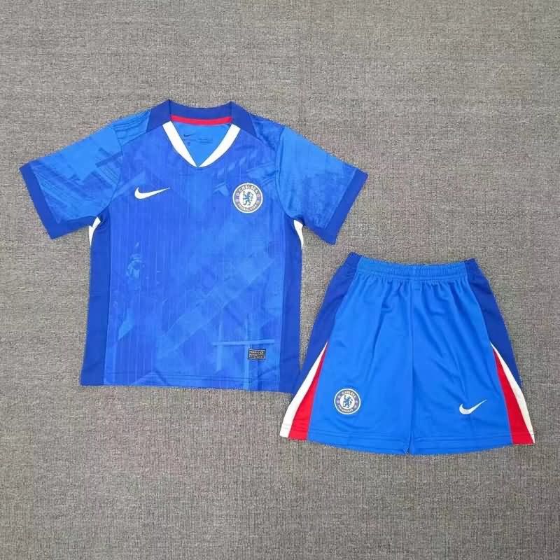 Kids Chelsea Soccer Jersey Home Replica 25/26