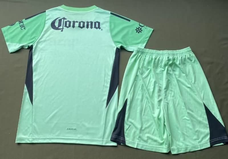 Kids Club America 25/26 Goalkeeper Green Soccer Jersey And Shorts