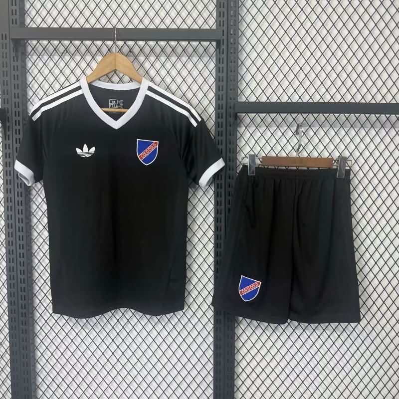 Kids Colo Colo 100th Anniversary Black Soccer Jersey And Shorts