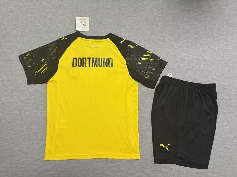 Kids Dortmund 25/26 Home Soccer Jersey And Shorts Leaked
