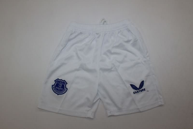 Kids Everton 25/26 Home Soccer Jersey And Shorts