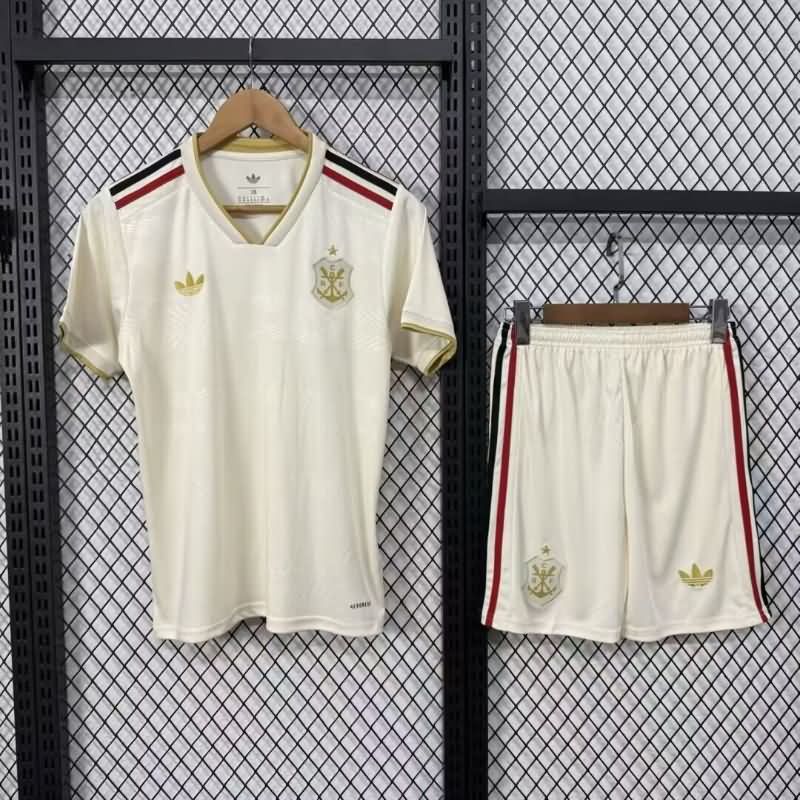 Kids Flamengo 2025 Third Soccer Jersey And Shorts