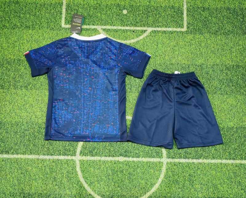 Kids France 2025 Home Soccer Jersey And Shorts