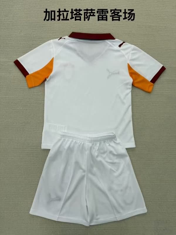 Kids Galatasaray 25/26 Away Soccer Jersey And Shorts