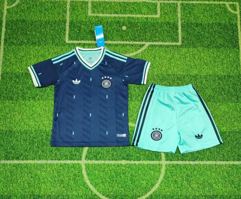 Kids Germany 25/26 Away Soccer Jersey And Shorts Kids Germany 25/26 Away Soccer Jersey And Shorts