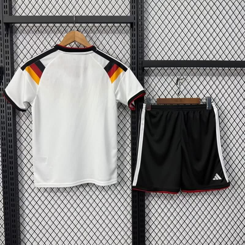 Kids Germany 2025 Home Soccer Jersey And Shorts