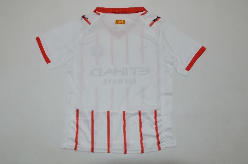 Kids Girona 25/26 Home Soccer Jersey And Shorts
