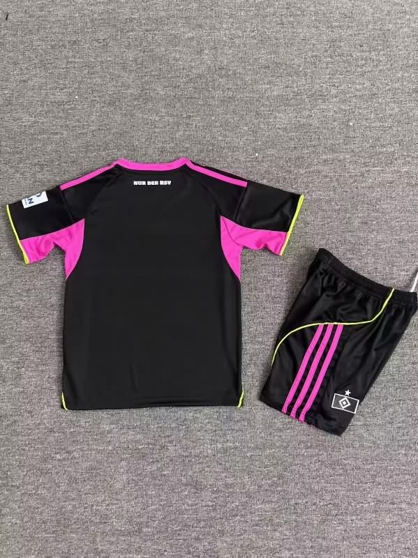 Kids Hamburg 25/26 Third Soccer Jersey And Shorts