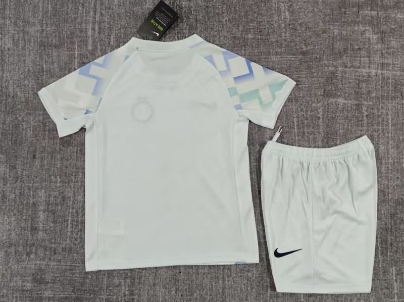 Kids Inter Milan 25/26 Away Soccer Jersey And Shorts Leaked