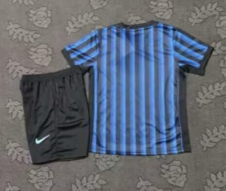 Kids Inter Milan 25/26 Home Soccer Jersey And Shorts Leaked