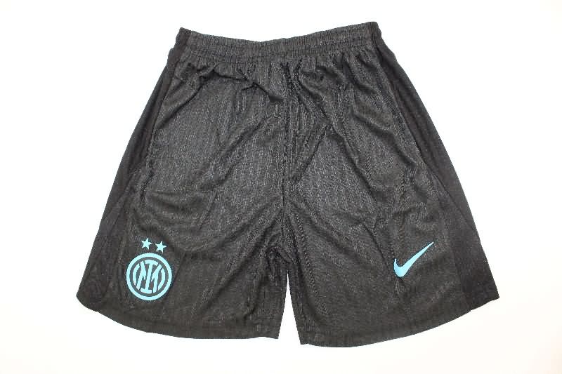 Kids Inter Milan 25/26 Home Soccer Jersey And Shorts (Player)