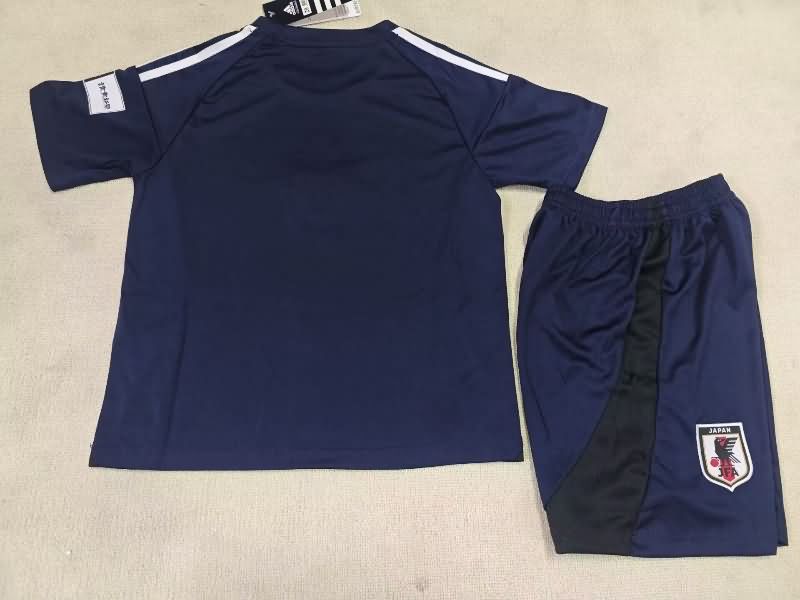 Kids Japan 2025 Home Soccer Jersey And Shorts