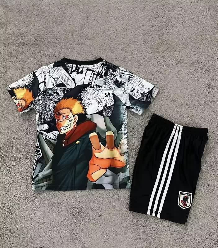 Kids Japan 2025 Special Soccer Jersey And Shorts 37