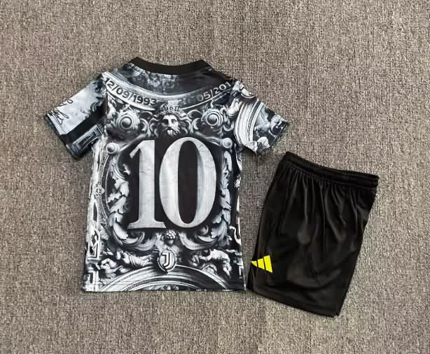 Kids Juventus 25/26 Special Soccer Jersey And Shorts