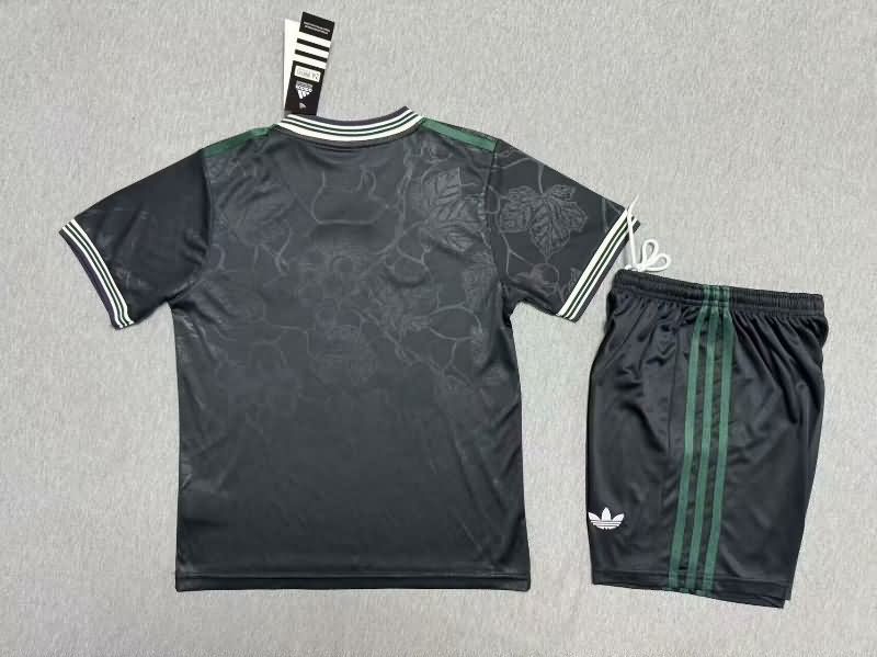 Kids Juventus 25/26 Third Soccer Jersey And Shorts