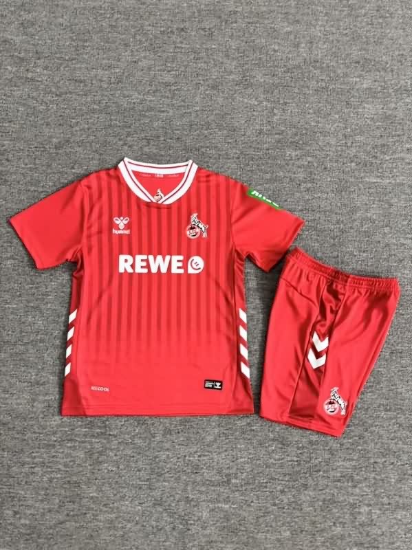 Kids Koln 25/26 Away Soccer Jersey And Shorts