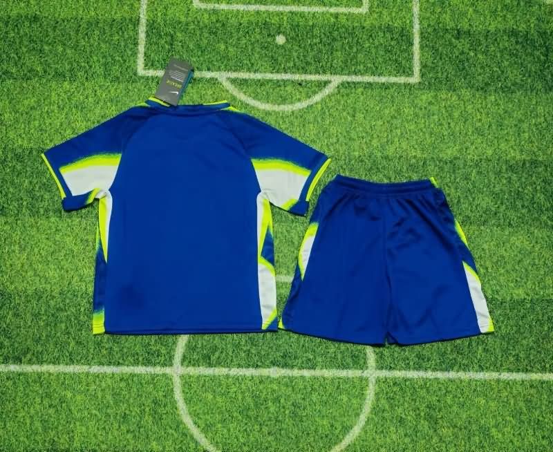 Kids Korea 2025 Away Soccer Jersey And Shorts
