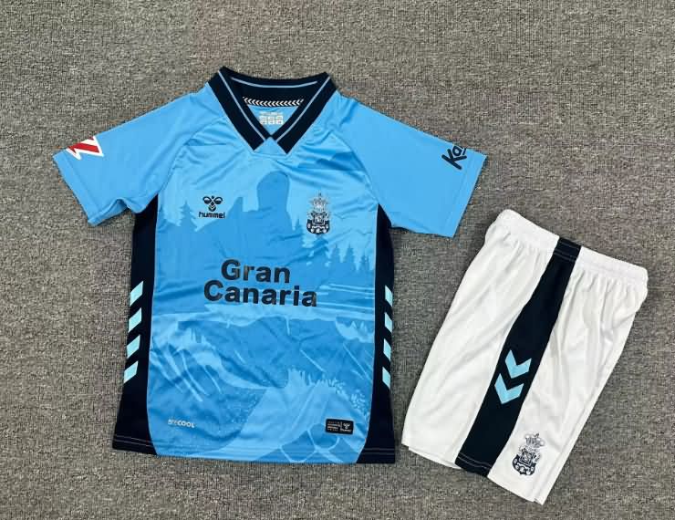 Kids Las Palmas 25/26 Away Soccer Jersey And Shorts
