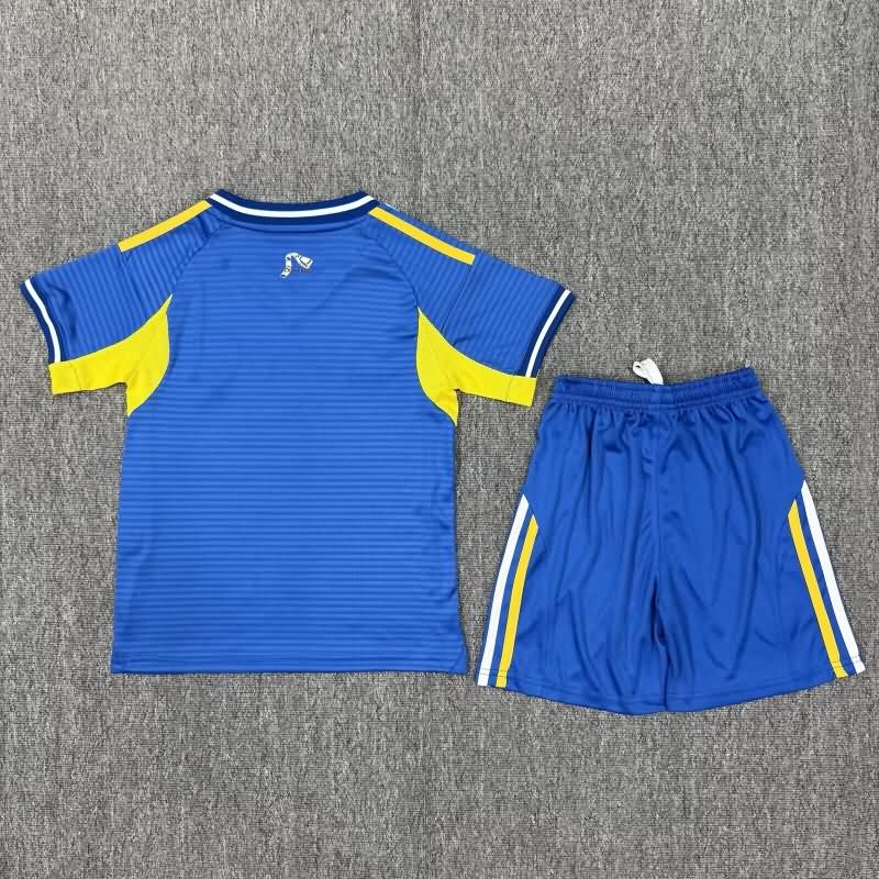 Kids Leeds United 25/26 Away Soccer Jersey And Shorts