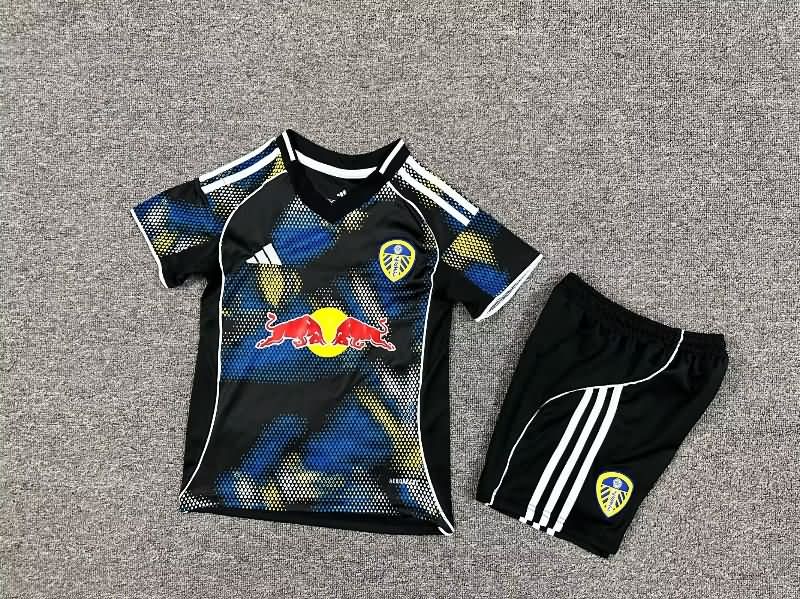Kids Leeds United 25/26 Third Soccer Jersey And Shorts