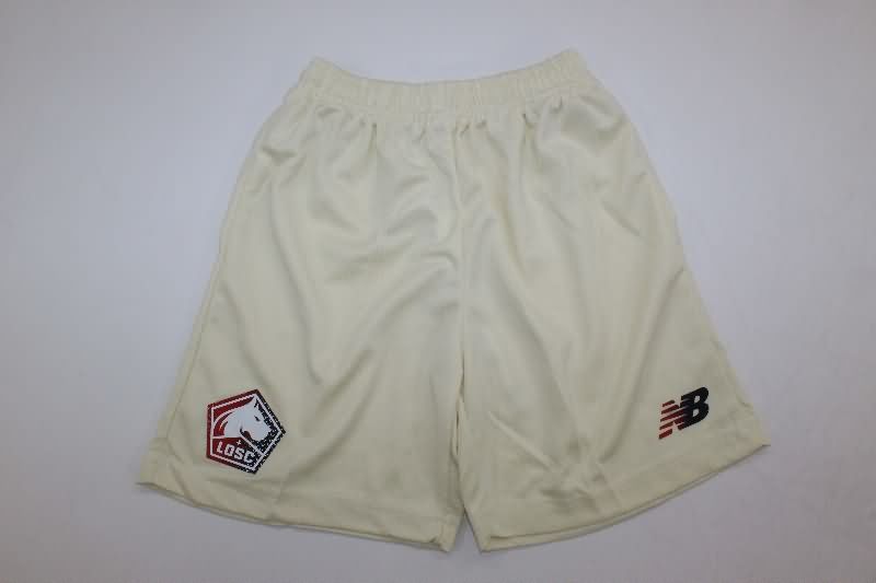 Kids Lille 25/26 Away Soccer Jersey And Shorts