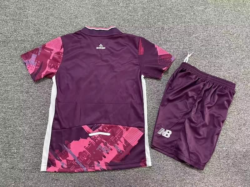 Kids Lille 25/26 Fourth Soccer Jersey And Shorts