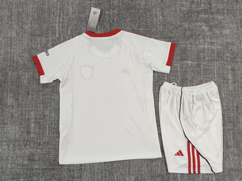 Kids Liverpool 25/26 Away Soccer Jersey And Shorts Leaked