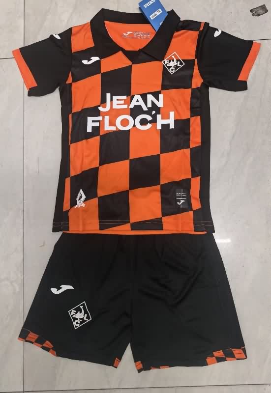 Kids Lorient FC 25/26 Home Soccer Jersey And Shorts