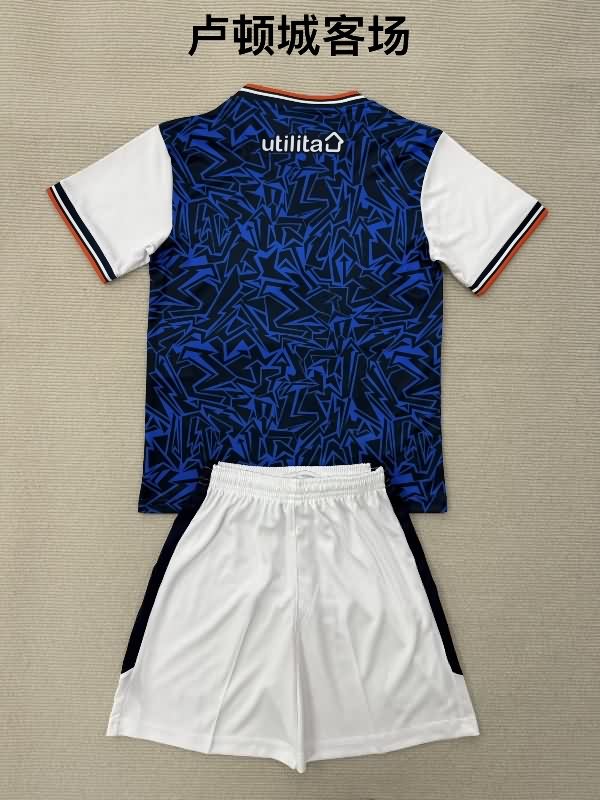 Kids Luton Town 25/26 Away Soccer Jersey And Shorts