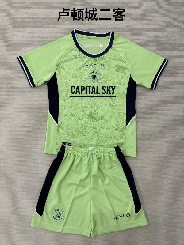 Kids Luton Town 25/26 Third Soccer Jersey And Shorts